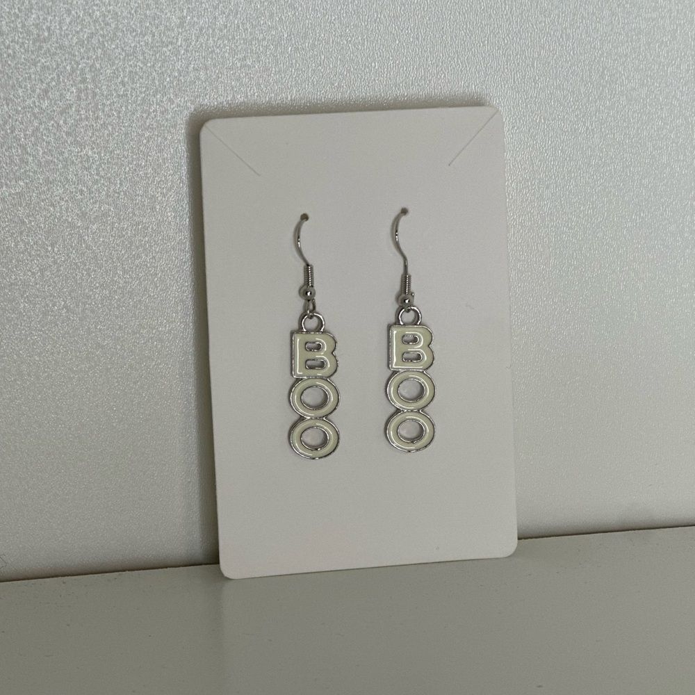 👻 BOO Dangle Earrings